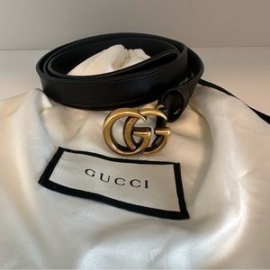 Gucci Double-G Buckle Calfskin
Belt